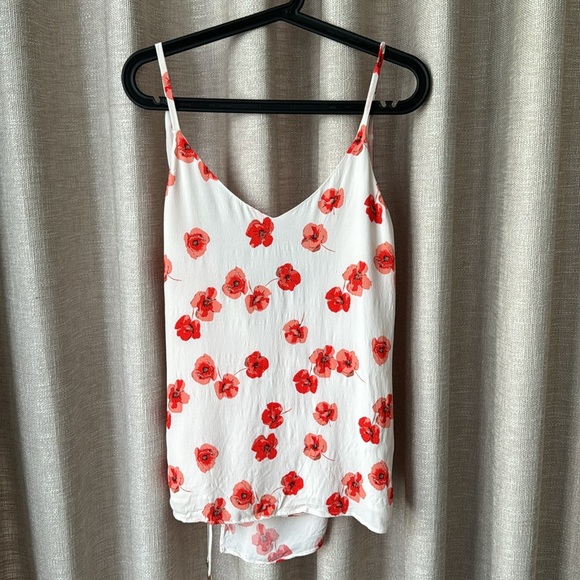 Zara Floral Wraparound Cami - Picture 1 of 8